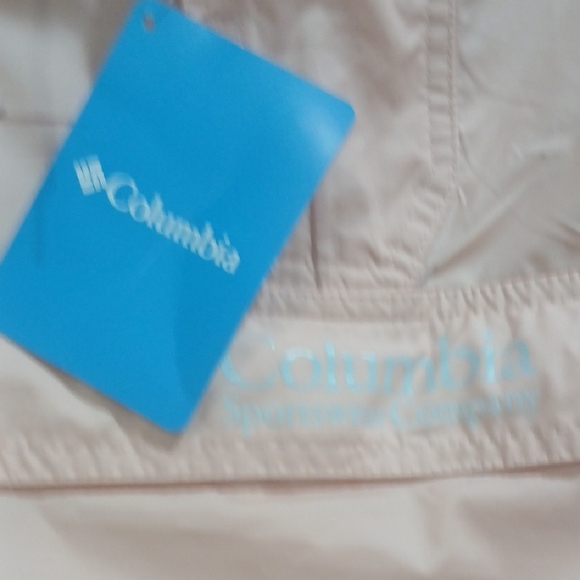 Columbia Women's Two-Tone Pink and Navy Wind Breaker Sz XL New With Tag - Picture 4 of 11